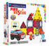 Magna-Tiles Brannredning – Magnetiske Byggeklosser 27 deler - Lekeproffen.no