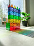 Magna-Tiles Clear Colours – Magnetiske Byggeklosser 100 deler - Lekeproffen.no