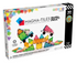 Magna-Tiles Grand Prix magnetiske byggeklosser 50 deler, fargerike og gjennomsiktige brikker, lekesett for barn