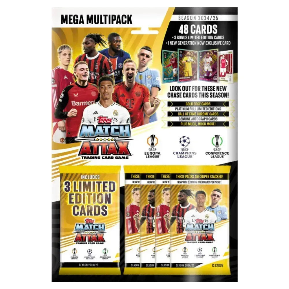 Match Attax Mega Multipack - CL Sesong 24/25 - Lekeproffen.no