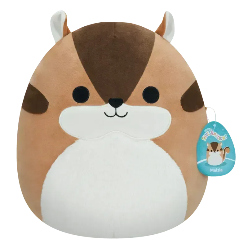 MELZIE Chipmunk Squishmallows - 30cm - Lekeproffen.no
