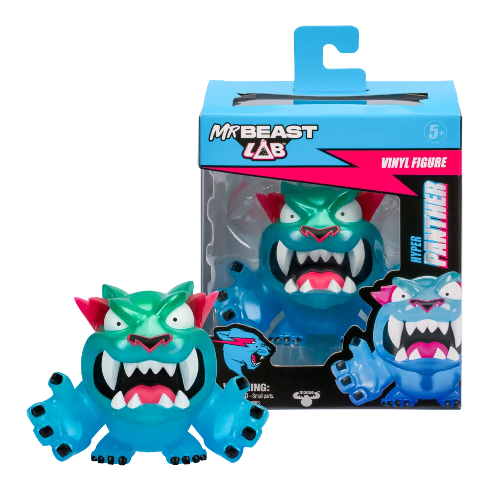 Mr Beast Lab Figure - Hyper Panther - Lekeproffen.no