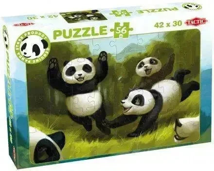 Panda Stars puzzle 56 pcs selection 3x2 - Lekeproffen.no