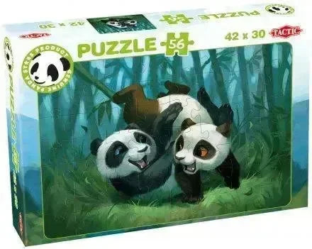 Panda Stars puzzle 56 pcs selection 3x2 - Lekeproffen.no