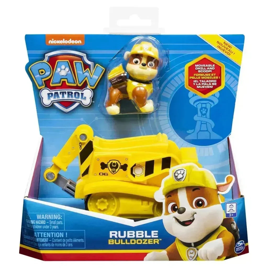 Paw Patrol Basic Kjøretøy og Rubble - Lekeproffen.no