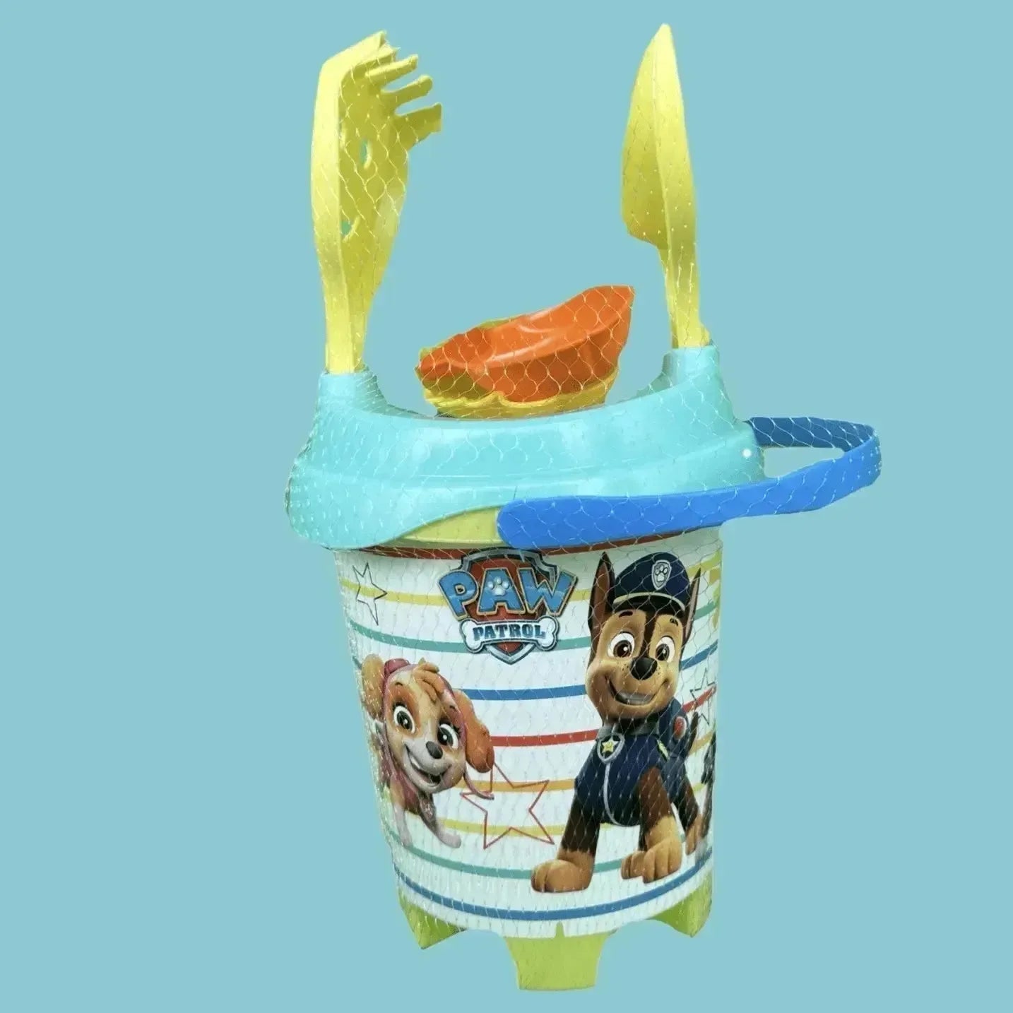Paw Patrol Bøtte M/Spade, sil, rive, former - Lekeproffen.no