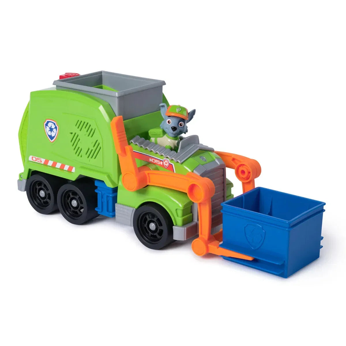 Paw Patrol Rocky Crush N' Roll Recycling Truck - Lekeproffen.no
