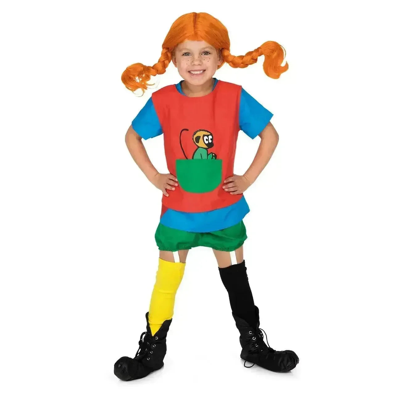 Pippi Langstrømpe kostyme - Lekeproffen.no