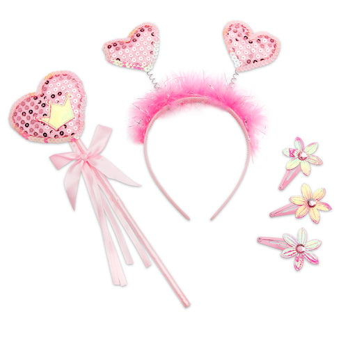 Prinsessesett med hjerter - Lekeproffen.no