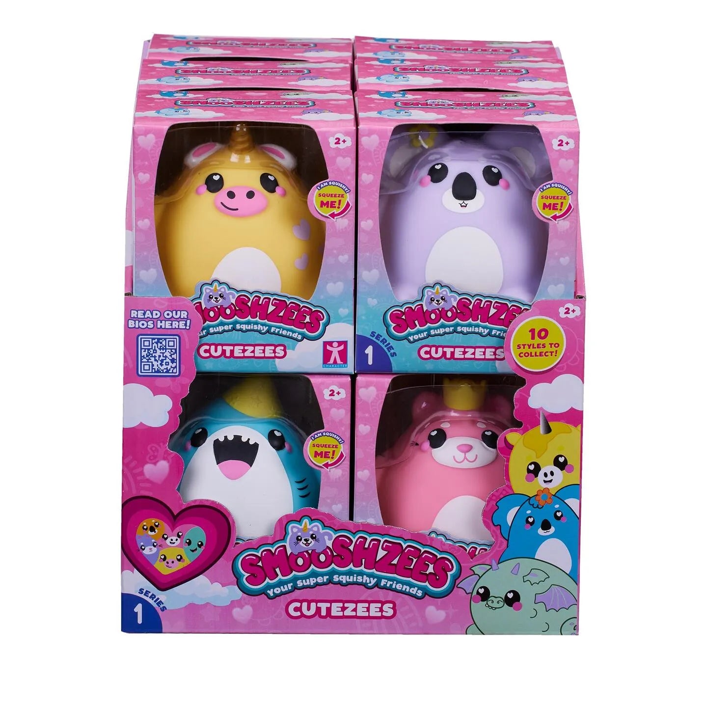 Smooshzees Mini Cutezees (9cm) Assortert - Lekeproffen.no