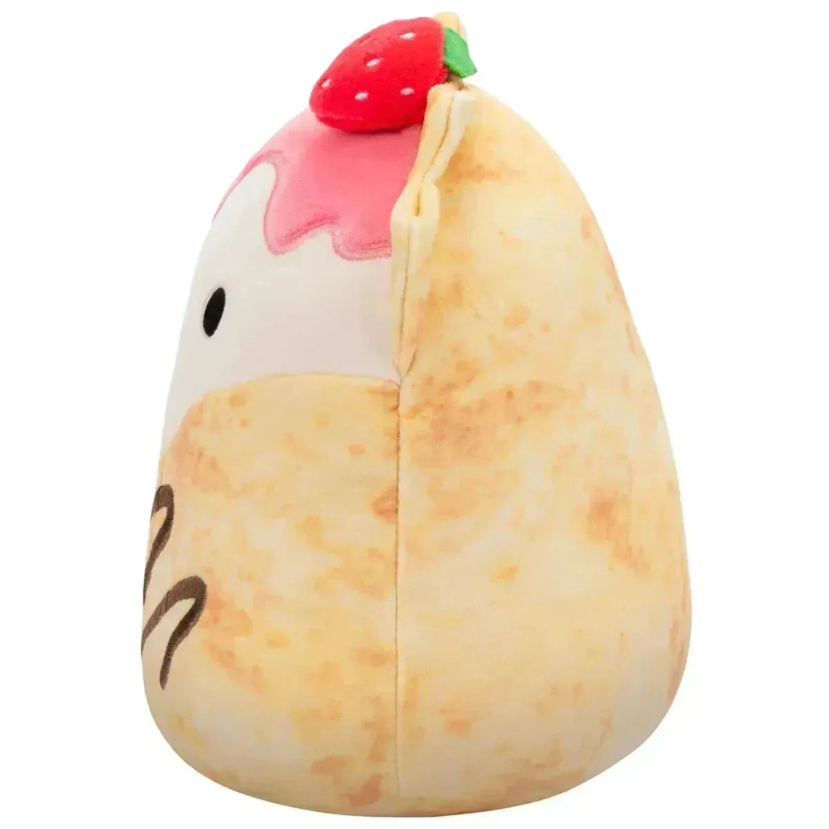 Squishmallows Gasten The Strawberry Crepe - 19 cm - Lekeproffen.no