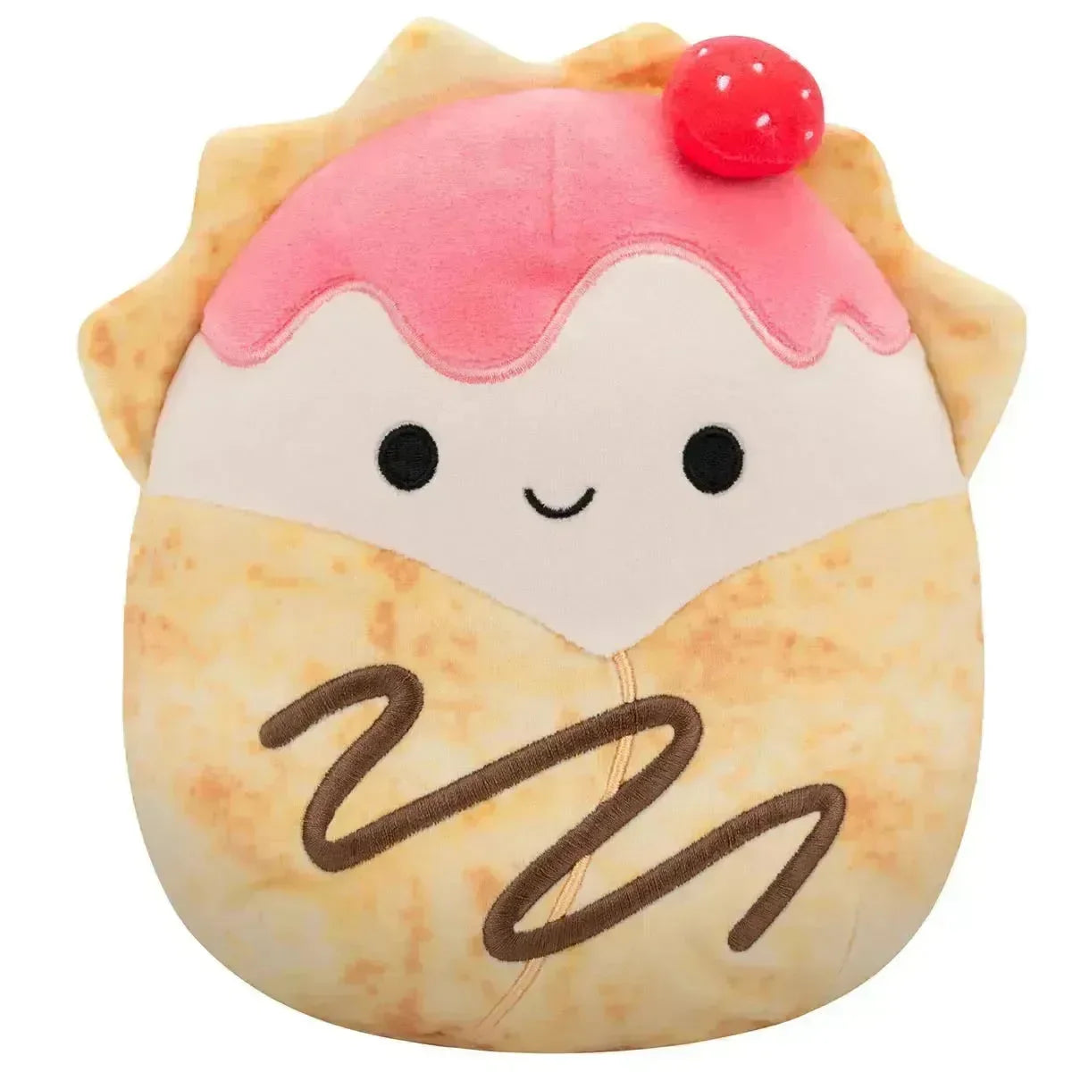 Squishmallows Gasten The Strawberry Crepe - 19 cm - Lekeproffen.no