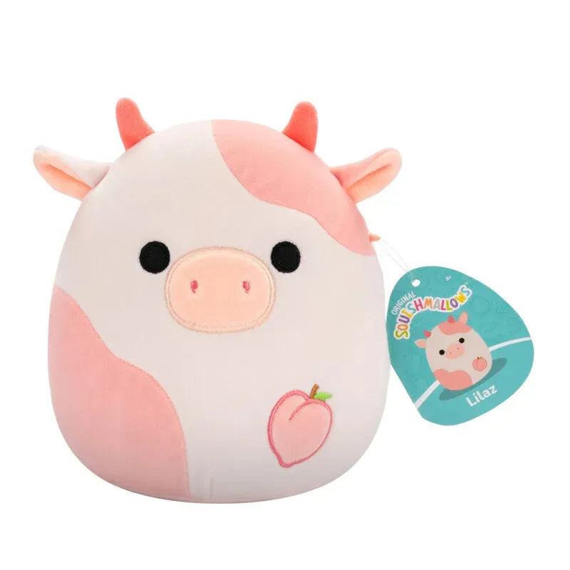 Squishmallows Lilaz Cow - 19 cm - Lekeproffen.no