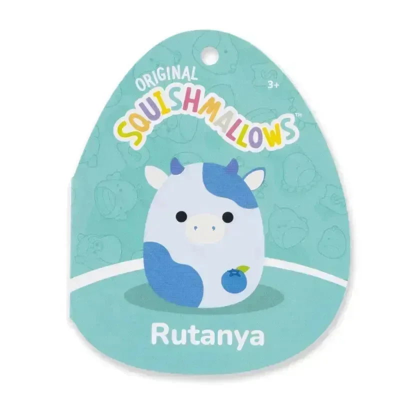 Squishmallows Rutanya Blueberry Cow - 30 cm - Lekeproffen.no