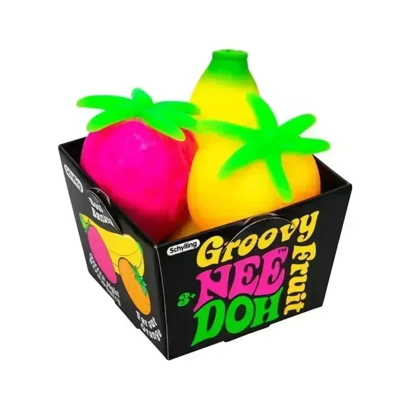 Stressball NEEDOH Groovy fruit - Lekeproffen.no