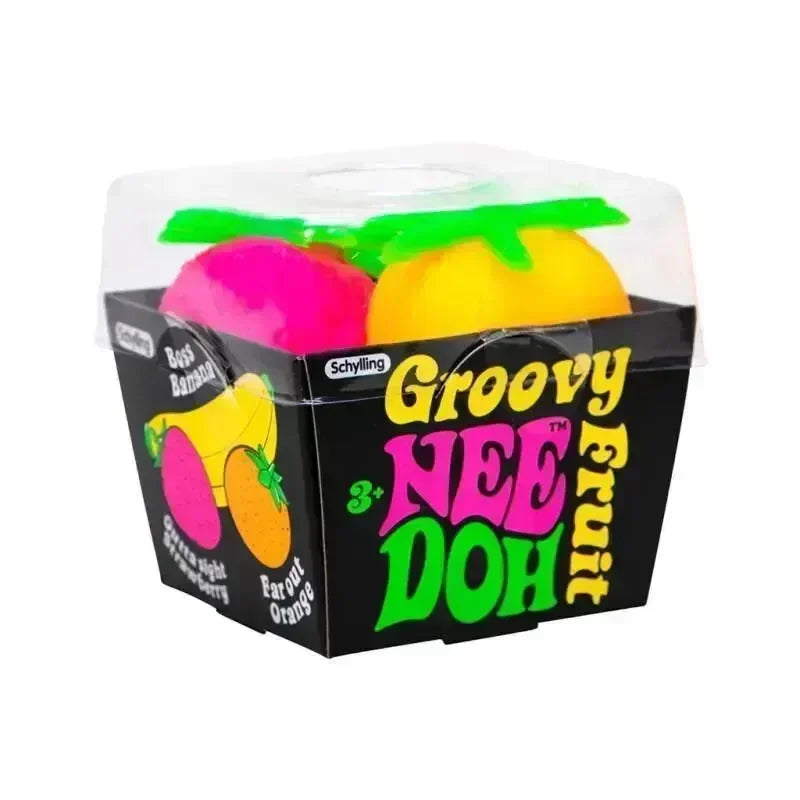 Stressball NEEDOH Groovy fruit - Lekeproffen.no