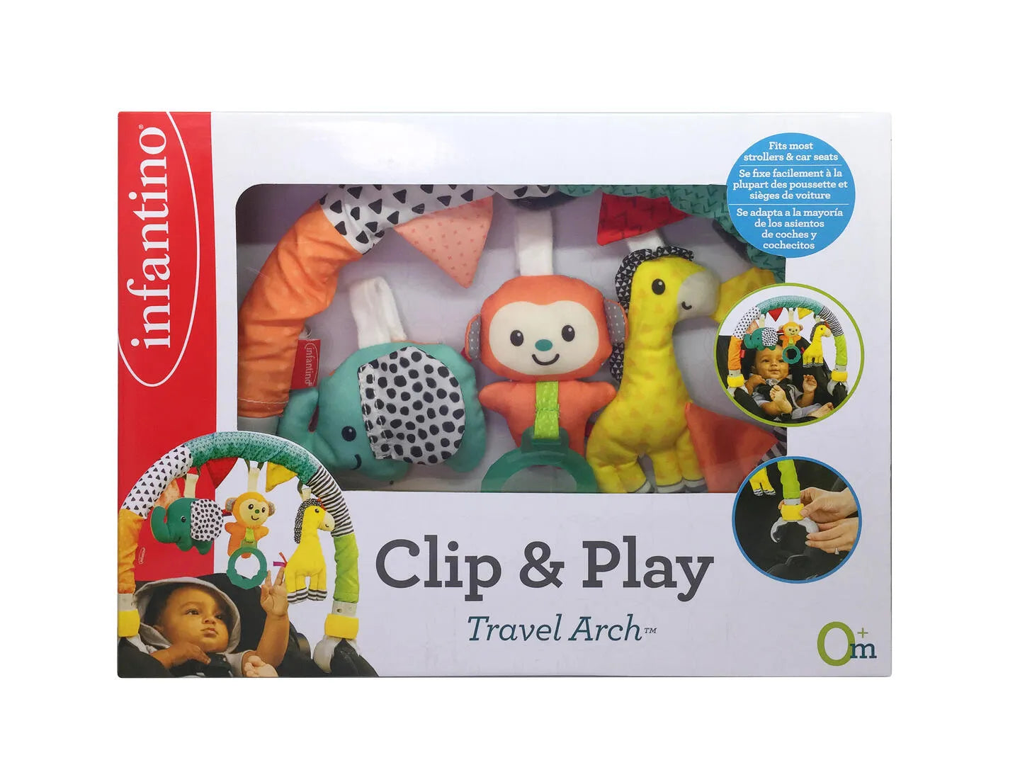 Vognrangle Clip & Play - Infantino - Lekeproffen.no